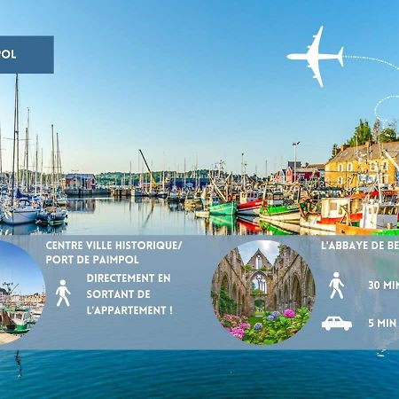 Magnifique T2 Coeur De Ville Port A Pieds Paimpol ภายนอก รูปภาพ